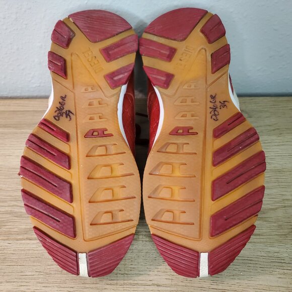 Diesel Red Casual Shoes for Men for sale - eBay Diesel Red Leather Krypton Sneakers Size 5.5 Youth Size 4